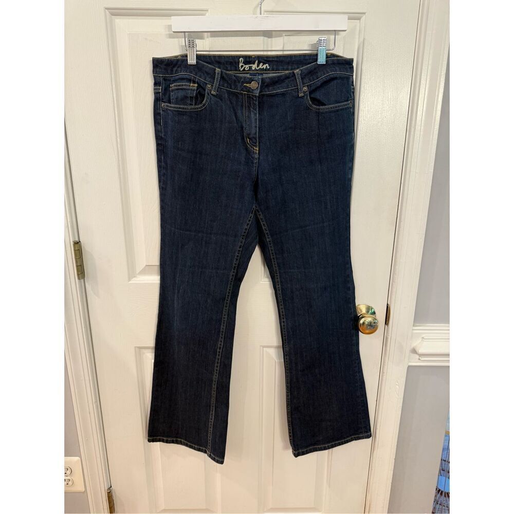 Boden Low Rise Flare Leg Jeans sz 16R EUC
